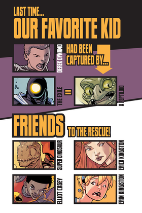 Read Super Dinosaur  4 Page 6 in English