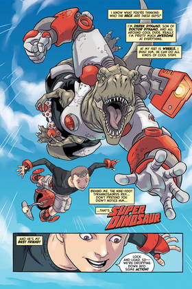 Read Super Dinosaur  2 Page 7 in English