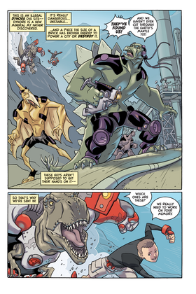 Read Super Dinosaur  2 Page 8 in English
