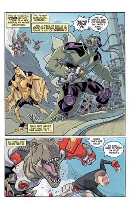 Read Super Dinosaur  1 Page 7 in English