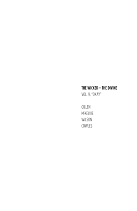 Read The Wicked + The Divine  10 Page 3 in English