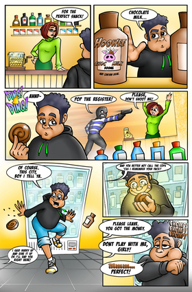 Read The Extraordinary Adventures of Average Joe!  1 Page 2 in English