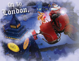 Read Auston the Sidecar Dog Saves Christmas  1 Page 9 in English