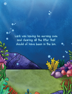 Read Lark the Shark and Wonda the Whale  1 Page 4 in English