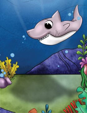 Read Lark the Shark and Wonda the Whale  1 Page 7 in English