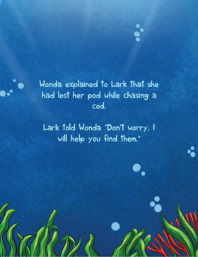 Read Lark the Shark and Wonda the Whale  1 Page 10 in English