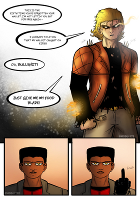 Read Sleepwalkers (Ghost Rider and Blade)  1 Page 5 in English