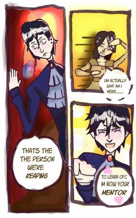 Read the reaper is laready dead  4 Page 4 in English