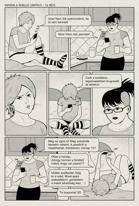 Read Ramóna a rebellis grafikus  8 Page 5 in Hungarian