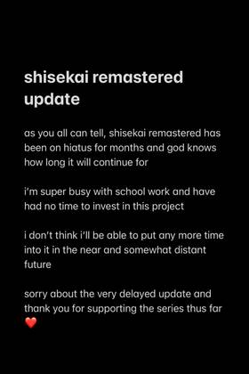 Read Shisekai Remastered  6 Page 1 in English