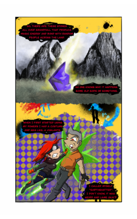 Read Relicstone: Blood and Paint  4 Page 3 in English
