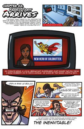 Read The Adventures of Waffle-Boy  1 Page 5 in English