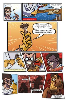 Read The Adventures of Waffle-Boy  1 Page 6 in English