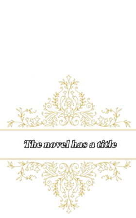 Read The novel has a title  1 Page 2 in English