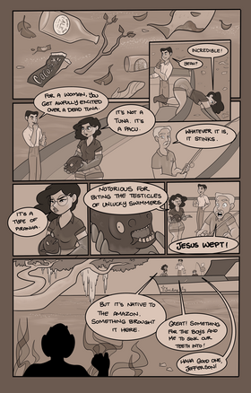 Read Creature From The Lagoon of Love  1 Page 4 in English