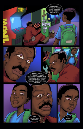 Read Cyber Quest  1 Page 7 in English