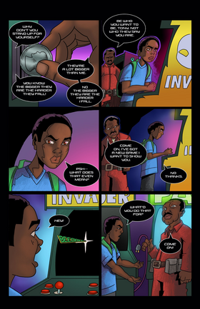 Read Cyber Quest  1 Page 8 in English