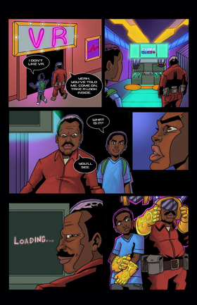 Read Cyber Quest  1 Page 9 in English