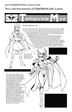 Read TOMORROW GIRL: THE EARLY YEARS 1  1 Page 5 in English