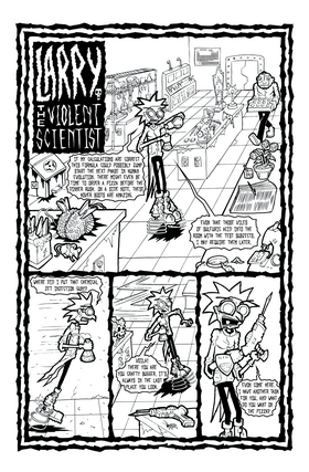 Read Larry the Violent Scientist  2 Page 3 in English