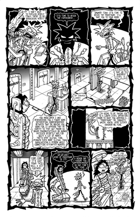 Read Larry the Violent Scientist  4 Page 8 in English