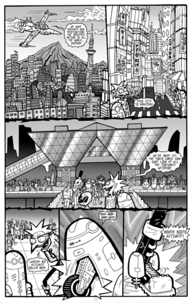 Read Larry the Violent Scientist  5 Page 6 in English
