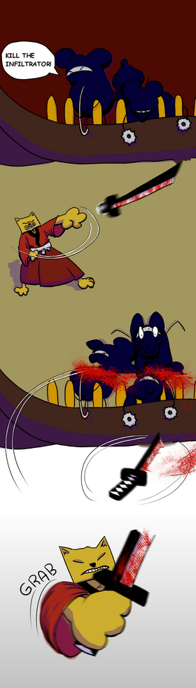Read Samurai Cat  1 Page 4 in English
