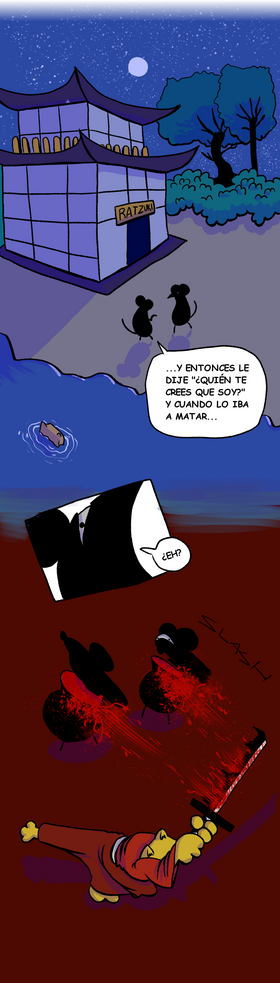 Read Samurai Cat  1 Page 3 in Spanish