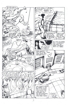 Read Ninja High School / Gold Digger Crossover  1 Page 6 in English