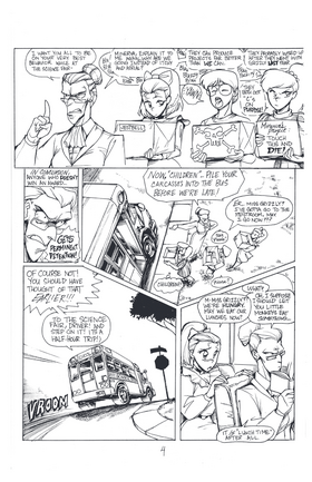 Read Ninja High School / Gold Digger Crossover  1 Page 7 in English