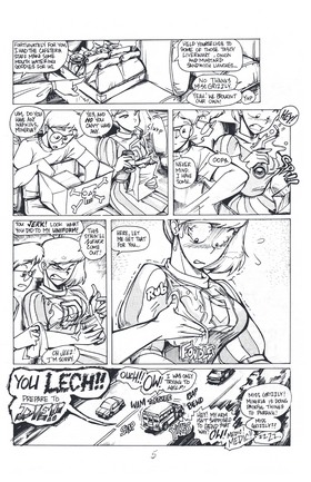 Read Ninja High School / Gold Digger Crossover  1 Page 8 in English