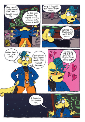 Read Deep Space Canine by Comic Book Slumber Party  1 Page 10 in English