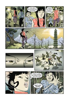 Read White Crane: The Legacy of Fang Chi  1 Page 9 in English