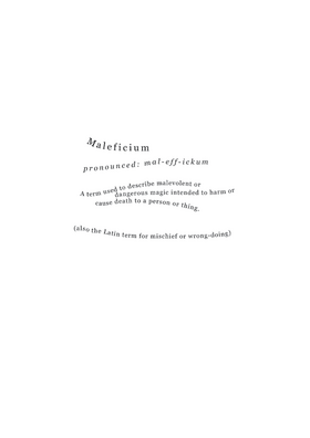 Read Maleficium  1 Page 4 in English