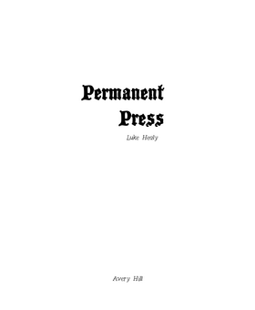 Read Permanent Press  1 Page 3 in English