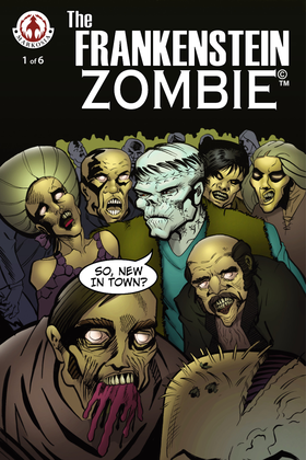 Read The Frankenstein Zombie  1 Page 1 in English