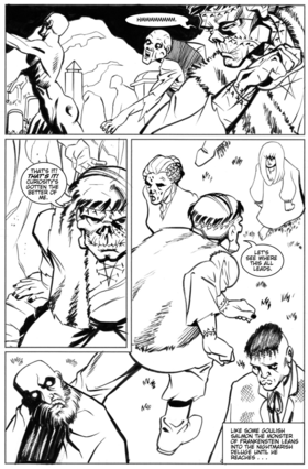 Read The Frankenstein Zombie  1 Page 4 in English