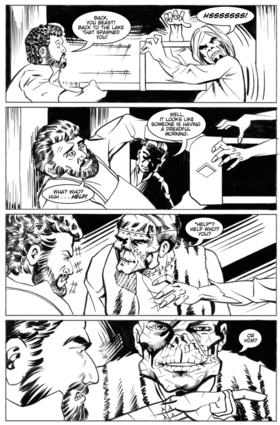 Read The Frankenstein Zombie  1 Page 7 in English