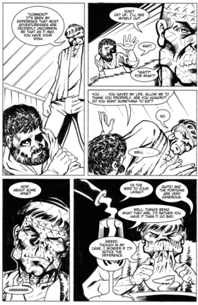 Read The Frankenstein Zombie  1 Page 9 in English