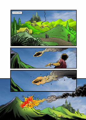 Read On The Green Hills   2 Page 3 in English