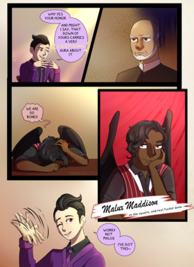 Read Meet the Maddisons  1 Page 3 in English