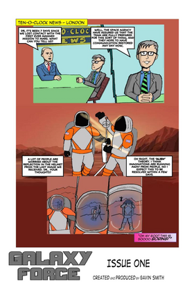 Read Galaxy Force  1 Page 3 in English