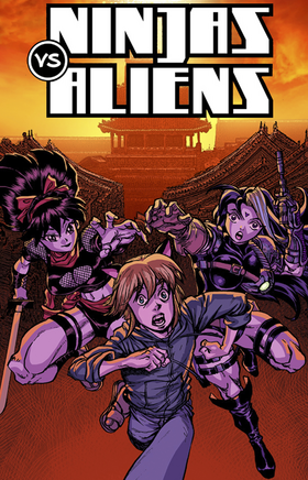 Read NINJAS vs ALIENS  1 Page 1 in English