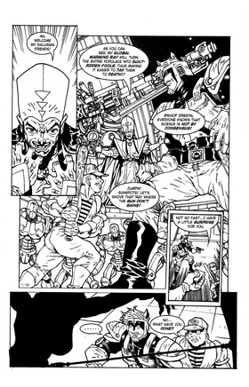 Read NINJAS vs ALIENS  1 Page 3 in English