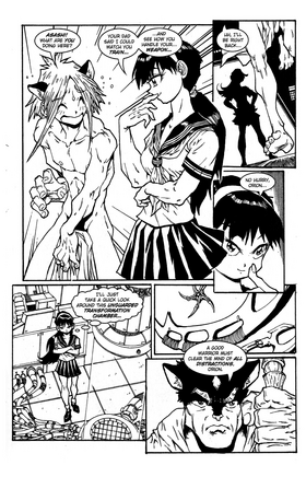 Read NINJAS vs ALIENS  1 Page 6 in English