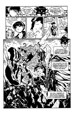 Read NINJAS vs ALIENS  1 Page 8 in English