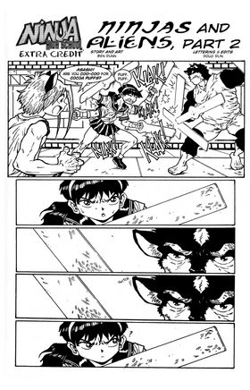 Read NINJAS vs ALIENS  1 Page 10 in English