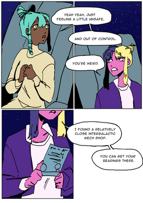 Read Space Bestie  8 Page 2 in English