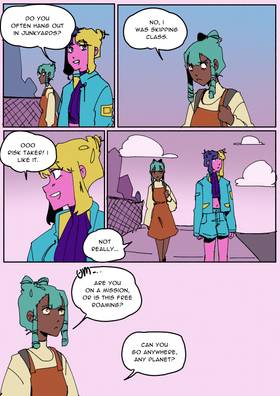 Read Space Bestie  4 Page 1 in English
