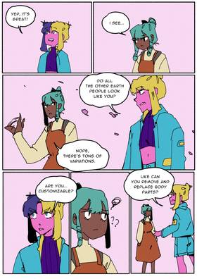Read Space Bestie  4 Page 2 in English